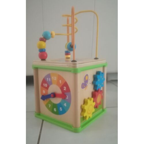 Cube Multi Activités En Bois
