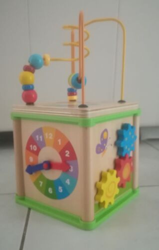 Cube Multi Activités En Bois