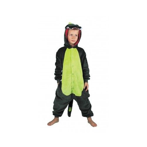 Party Pro 862303s, Déguisement Kigurumi Dino Enfant 7/9 Ans