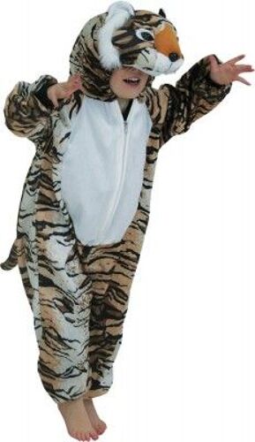 Chaks C1044104, Déguisement Peluche Tigre Du Bengale 104cm, 3-4 Ans