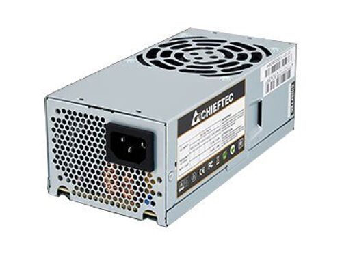 Chieftec Smart Series GPF-350P - Alimentation PC - TFX12V / ATX12V 2.3 - CA 115-230 V - 350 watt - PFC active - argent
