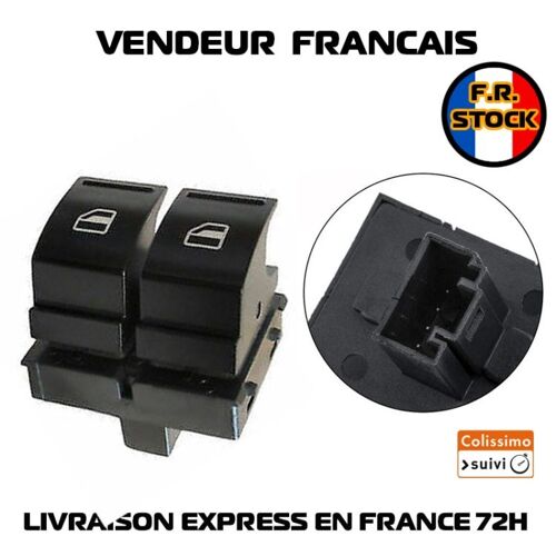 Interrupteur Bouton Leve Vitre Volkswagen Golf V 5 Golf Vi 6 Passat B6 Polo