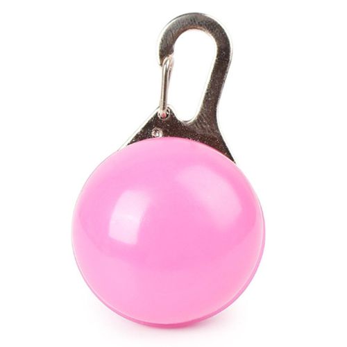 Pendentif Luminous Led Pendentif De Collier Tube D'identité - Rose