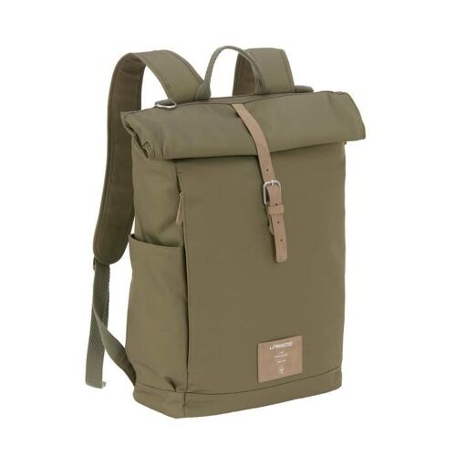 Sac À Dos À Langer Rolltop Up Olive De Lässig