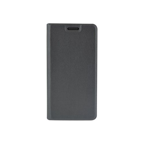 Bigben Connected - Étui À Rabat Pour Téléphone Portable - Cuir Artificiel - Noir - Pour Samsung Galaxy J3 (2016)