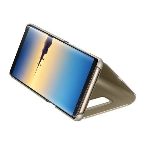 Samsung Clear View Standing Cover EF-ZN950 - Étui à rabat pour téléphone portable - or - pour Galaxy Note8