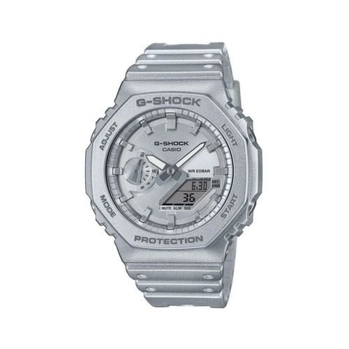 Casio Montre Argent Analogique - Digital Hommes G-Shock Ga-2100ff-8aer