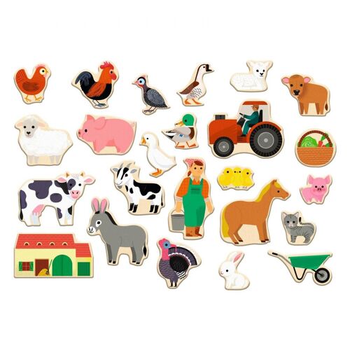 Farmix, Pieces Aimantees Sur Le Theme De La Ferme