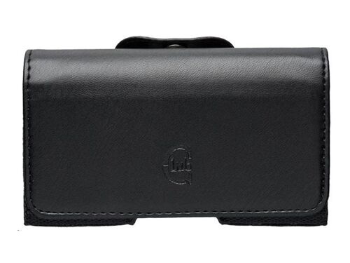 BIGBEN Connected Club Medium Case Universal - Sac étui pour téléphone portable - cuir - noir