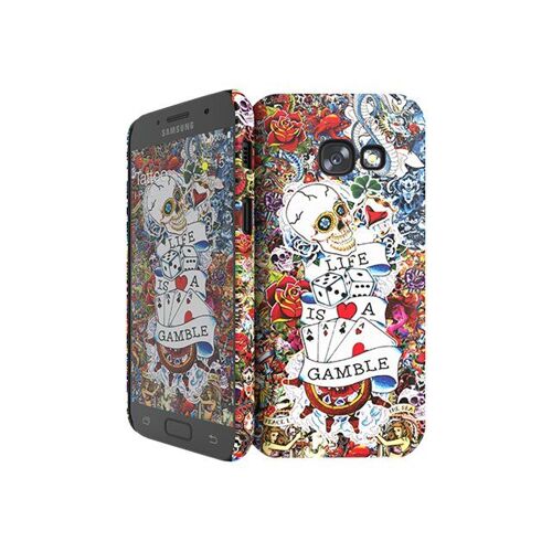 i-Paint Hard Case Tattoo - Coque de protection pour téléphone portable - polycarbonate - pour Samsung Galaxy A3 (2017)