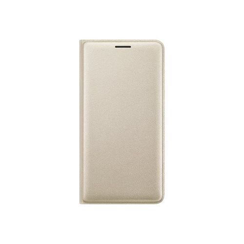 Samsung Flip Wallet Ef-Wj320 - Étui À Rabat Pour Téléphone Portable - Or - Pour Galaxy J3