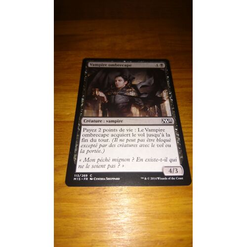 Shadowcloak Vampire // Vampire Ombrecape (15ème Édition)