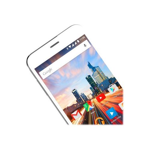Archos 50 Helium Plus 8 Go Double SIM Blanc givré