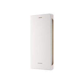 Huawei Grace lite ACC - Étui à rabat pour téléphone portable - blanc - pour Huawei P8