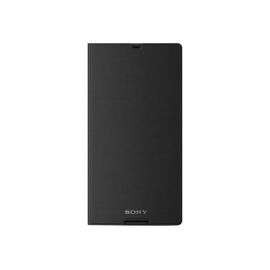 Sony Style Cover Stand Scr14 - Étui À Rabat Pour Téléphone Portable - Noir - Pour Xperia T2 Ultra