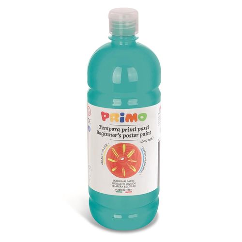 Primo Gouache Ready-Mix Premier Pas 1000 Ml Flacon Avec Bouchon Flux Control Turquoise 560
