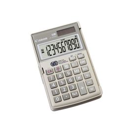 Canon LS-10TEG - Calculatrice de poche - 10 chiffres - panneau solaire, pile - gris artistique