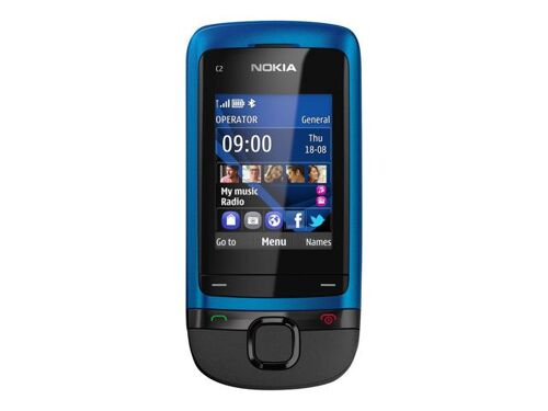 Nokia C2-05 Bleu paon