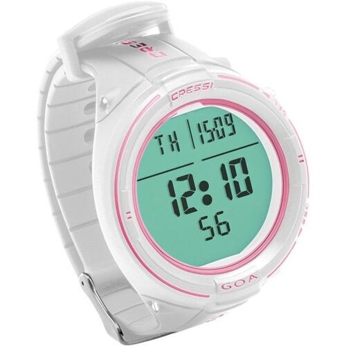 Montre Ordinateur Goa - Couleur - Blanc/Rose