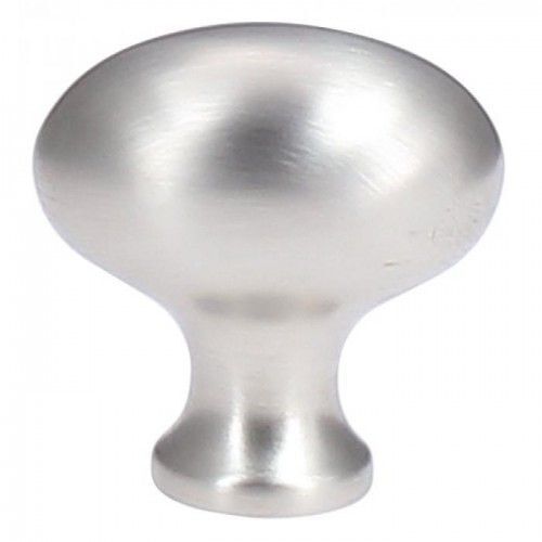 Boutons ovales 8671 nickelé brossé-34x22mm ESTAMP