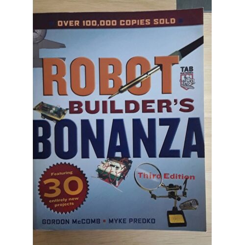 Robot Builder's Bonanza Third Édition Par Gordon Mccomb