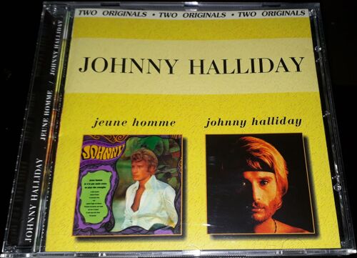 Johnny Hallyday Tres Rare Cd Russe Original Inclus 2 Albums + Bonus