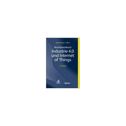Rechtshandbuch Industrie 4.0 Und Internet Of Things