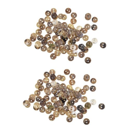 Boutons En Nacre, 200x8 Mm, Têtes Rondes En Coquille De Nacre