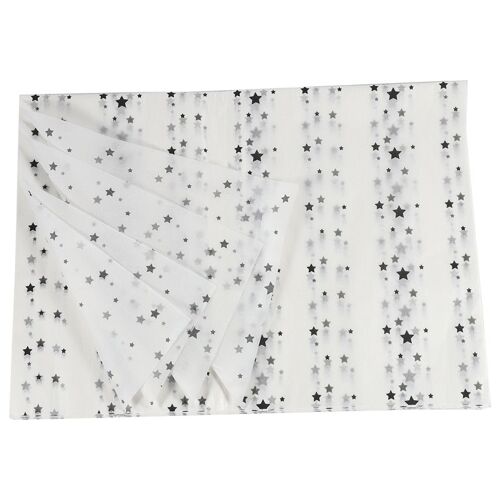 Papier De Soie Translucide Étoiles 50 Pièces, Emballage De Fleurs, Papier Artisanal, Rouleau De Papier, Emballage De Vêtements Pour Le Vin