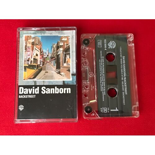 K7 Audio Tape David Sanborn " Backstreet " 8 Titres De 1983 ,Made In Germany,We 92-3906-4