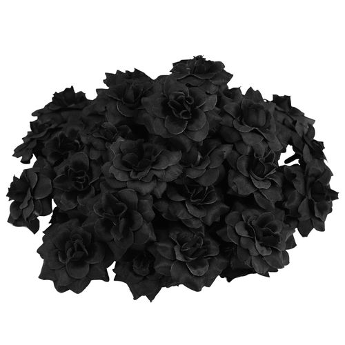 Fausses Roses Décoratives Pour Album, 50 Pièces, Embellissement De Chapeau