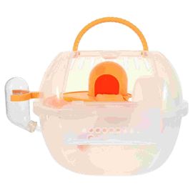 Conception De Poignée Pratique, Cage Transparente Et Respirante Pour Hamster, Boîte De Transport Pour Petits Animaux D'extérieur