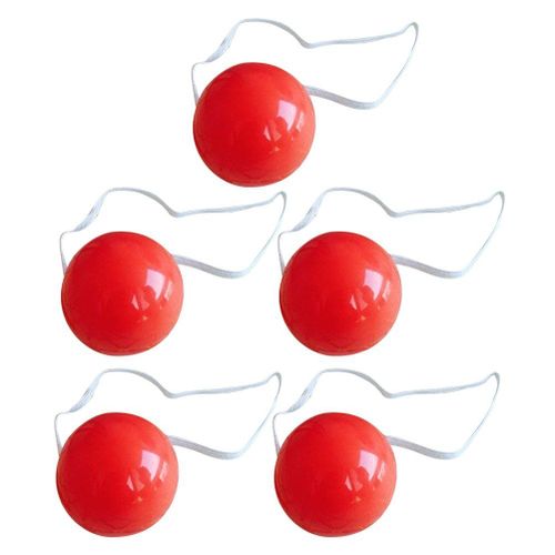 Costume De Cirque, Nez De Clown, Nez Rouge, Accessoires De Cosplay D'halloween Lumineux, Accessoires En Plastique En Vrac Pour Enfants, Fête Clignotante