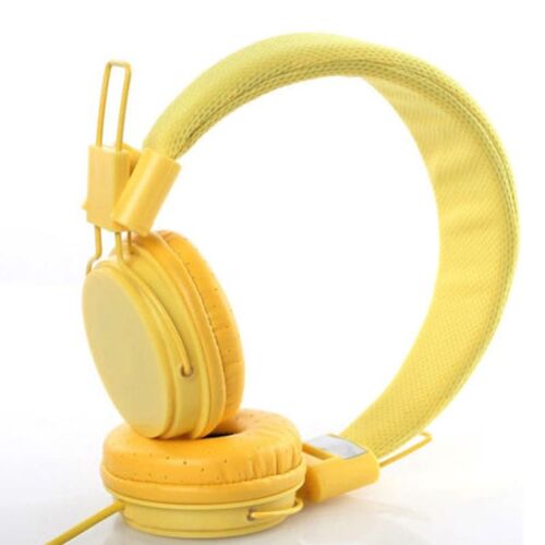 Green Écouteurs filaires colorés pour enfants, bande de sauna, écouteurs pour enfants, casque pour iPad, tablette, PC, téléphone ""Nipseyteko""