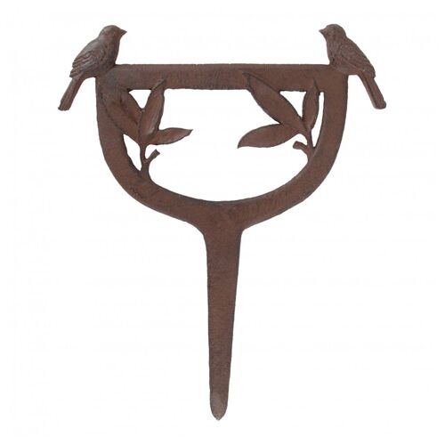 Grattoir Pour Bottes En Fonte - L 1,6 X L 26,9 X H 34,1 Cm - Marron