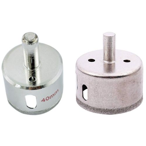 Scie cloche à pointe diamantée, 40Mm, 50Mm de diamètre, pour le perçage du verre et de la céramique