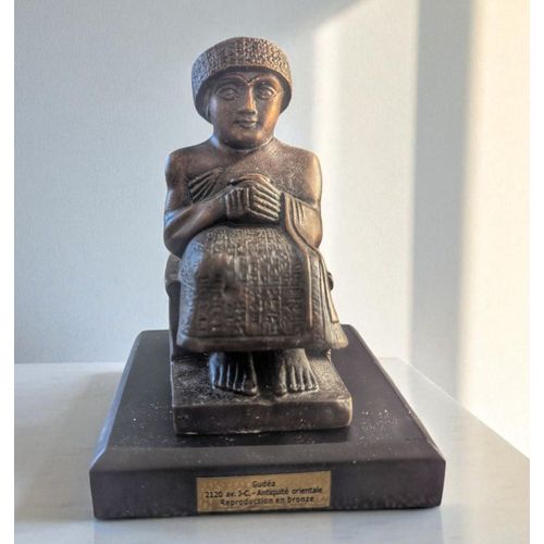 Gdéa Reproduction Statuette Bronze Aux Editions Atlas
