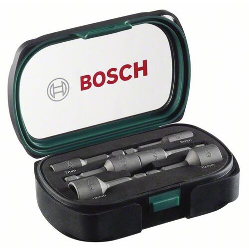Bosch Steckschlüssel-Maschinenaufnahmen-Set Antrieb (Schraubendreher) 1/4  (6.3 mm) 50 mm Promol