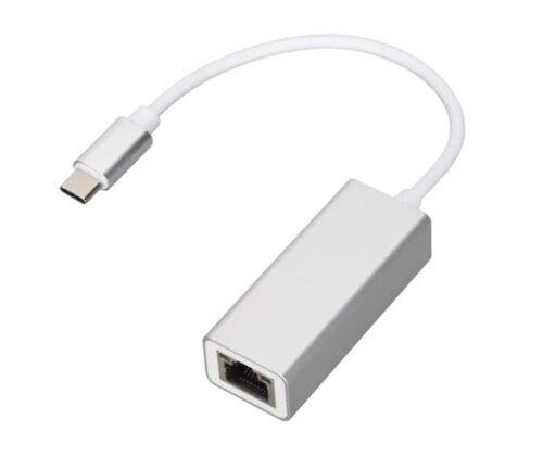 Adaptateur USB-C vers RJ45 Ethernet Silver