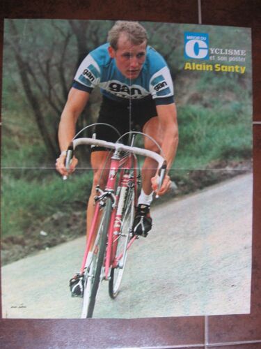 Poster Alain Santy Miroir Du Cyclisme