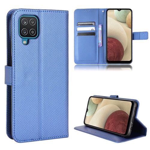 Coque Samsung Galaxy M12,Etui Pour Samsung Galaxy M12,Coque En Cuir Pour Samsung Galaxy M12,Convient A Etui La Samsung Galaxy M12,Bleu
