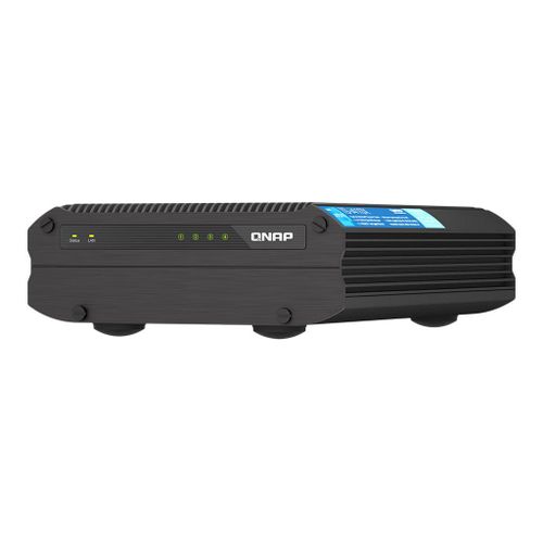 QNAP TS-i410X - Serveur NAS - 4 Baies - SATA 6Gb/s - RAID 0, 1, 5, 6, 10, JBOD - RAM 8 Go - 10 Gigabit Ethernet - iSCSI support