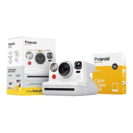 Appareil photo Instantané Polaroid Now Instantané - type 600 / type i blanc