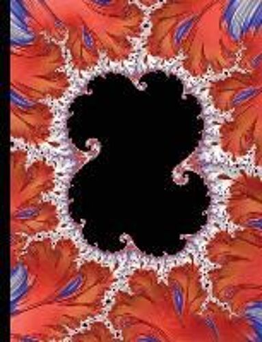 Composition Notebook - College Ruled, 100 Sheets: Mandelbrot Set Fractal Art Adriyen (200 Pages, 7.5 X 9.75)