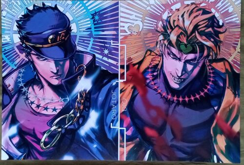 Affiche Poster Jojo's Bizarre Adventure Animé Manga Japon - Format A3 A Plat