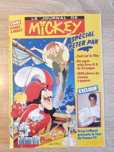Le Journal De Mickey Annee 1992 - N° 2089