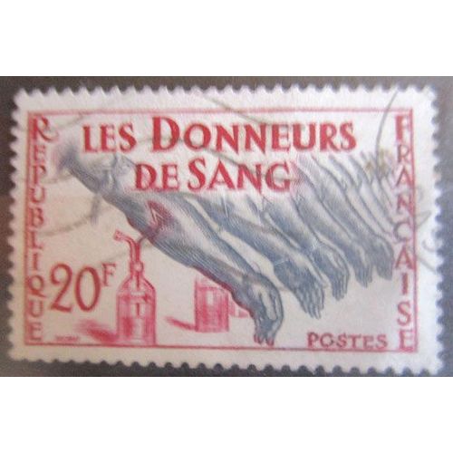 1959. F1220: Hommage Aux Donneurs De Sang.