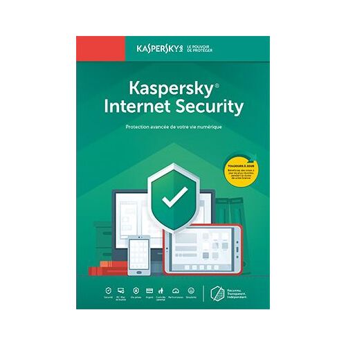 Kaspersky Internet Security - 2 Postes - 1 An - Logiciel En Téléchargement - Pc