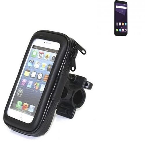 Pour ZTE Blade A6 Bike Mount Support Guidon Vélo Moto Quad Scooter etc Étanche Étui Housse Titulaire pour ZTE Blade A6 Hydrofuge -