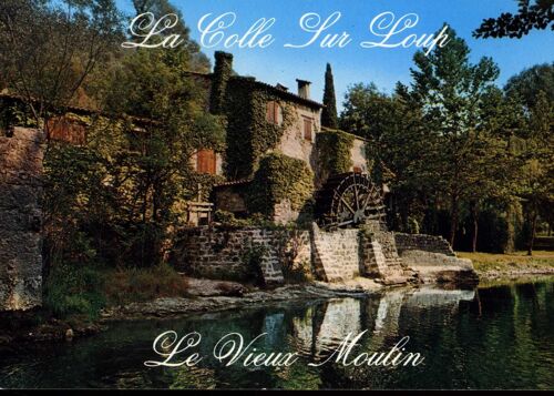 Carte Postale De La Colle Sur Loup (Alpes Maritimes) Le Vieux Moulin